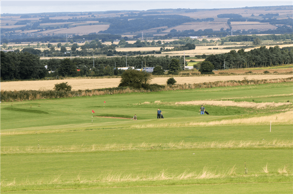 Long shot of the surrounding views in Summer
